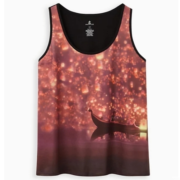 Torrid Disney Tangled Lantern Tank top L - Picture 3 of 9
